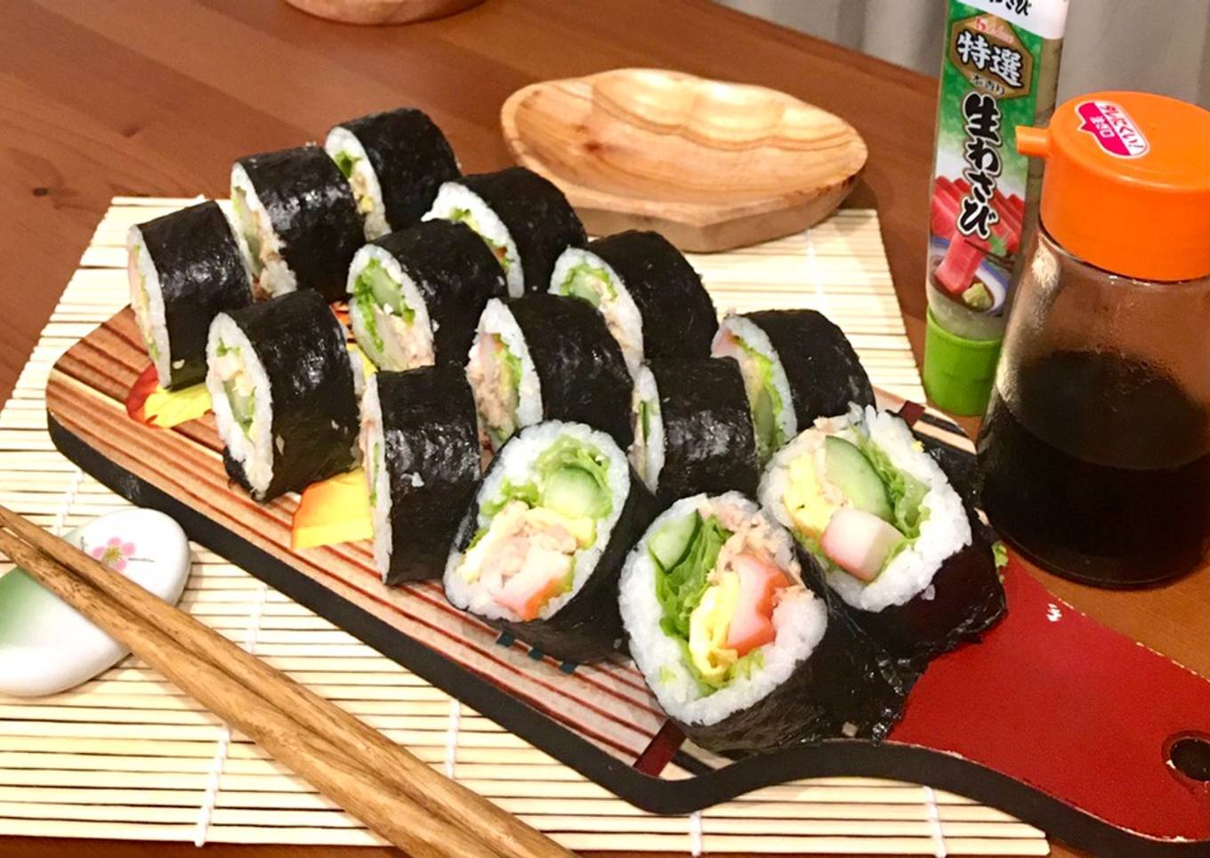 Cara Gampang Membuat Sarada maki, Menggugah Selera