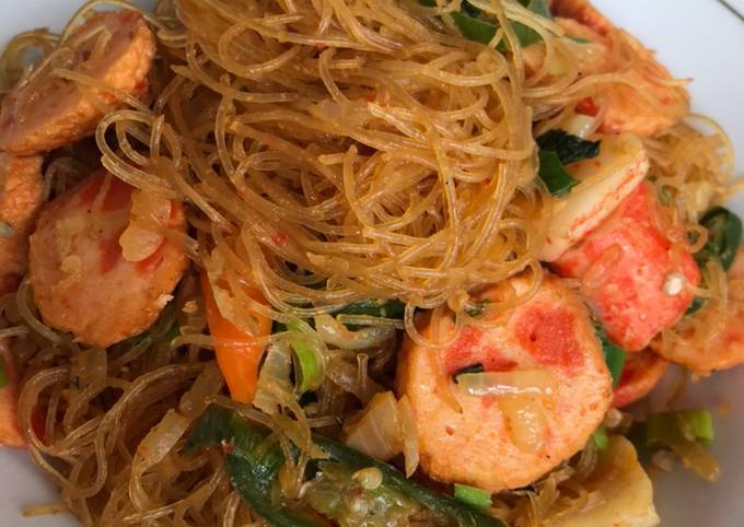 Ternyata begini lho! Resep membuat Bihun goreng yang enak
