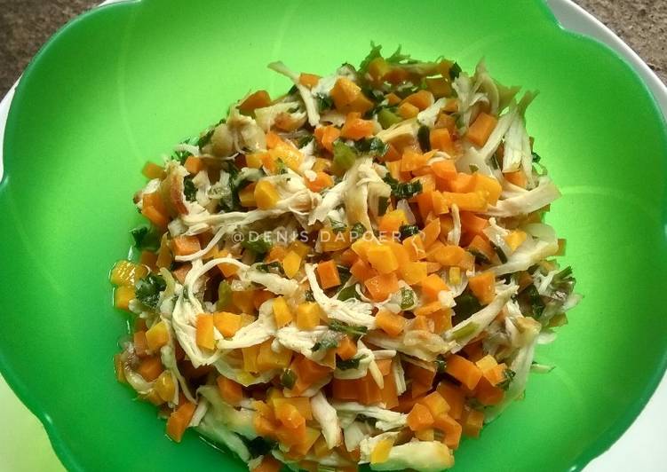 !DICOBA Resep Tumis wortel ayam suwir resep masakan rumahan yummy app