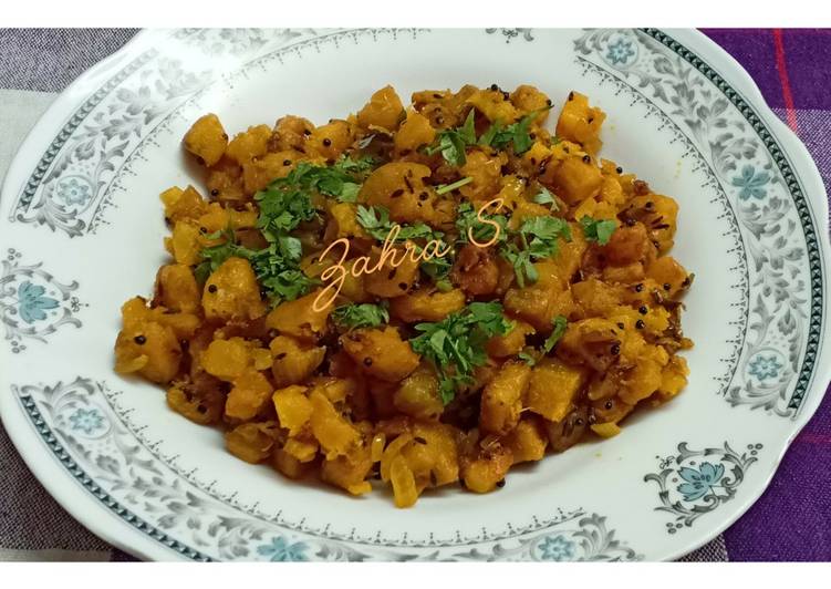 Recipe of Raw banana dry sabzi