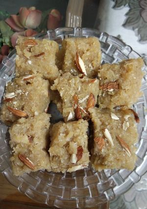 A picture of Apple burfi.