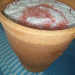 A picture of Sweet malai lassi.