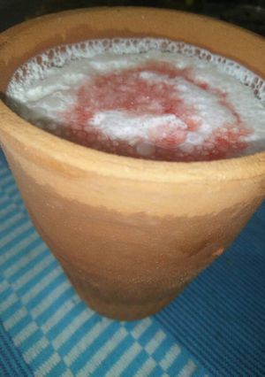 A picture of Sweet malai lassi.