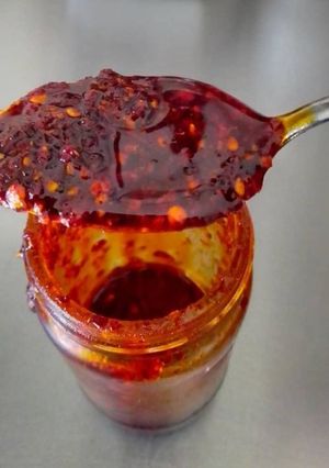 Una foto de Salsa macha