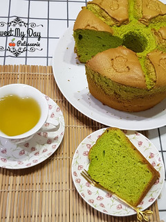 Foto resep Chiffon pandan suji