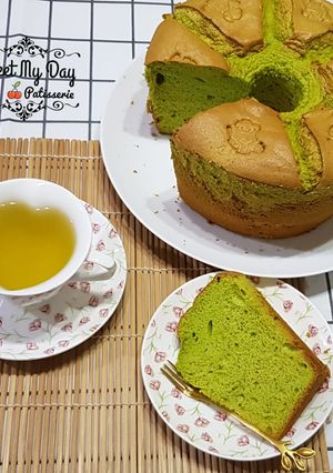 Foto resep Chiffon pandan suji