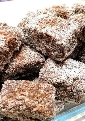 Mézes kókuszos kocka recept fotója