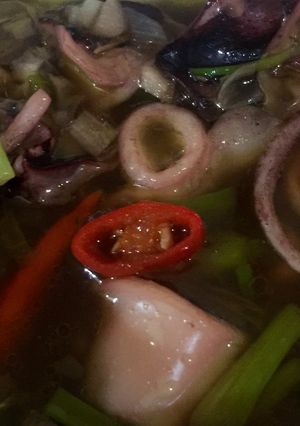 Foto resep Cumi Pedas Saus Tiram