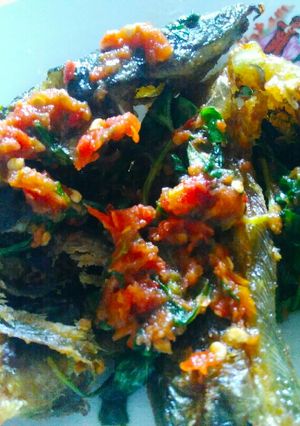 Foto resep LeLe goreng kriuk sambel kemangi