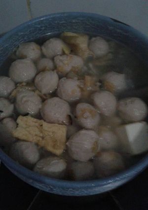 Foto resep Sop bakso tahu simpel