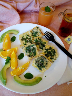 A picture of Egg n Spinach Bites#breakfastideas.