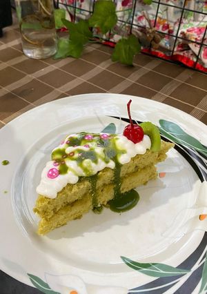 Foto resep Fruit Cake Matcha