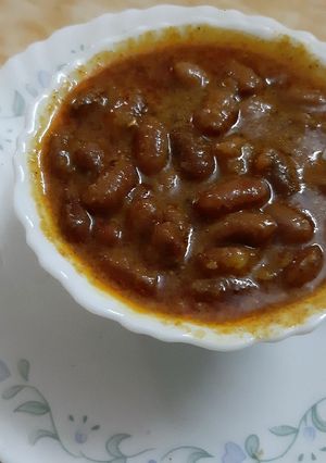 A picture of Rajama curry.