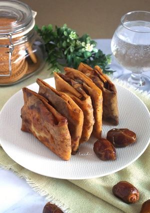 Foto resep Pisang Coklat dengan Selai Kurma