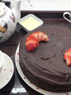 Una foto de Torta Sacher (Sachertorte)