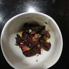 A picture of Amla Candy in microwave.