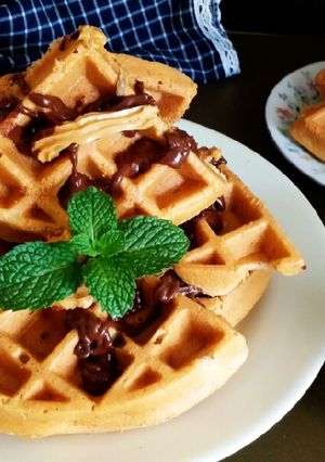 Foto resep 👉 Low carb Waffle Ketofy 👈🏼 #Ketopad