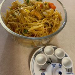 A picture of Seviyan Upma(Vegetable Vermicelli Upma).