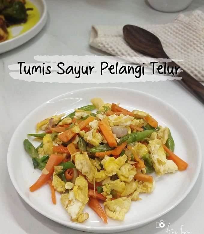 Foto resep Tumis Sayur Telur Orak Arik