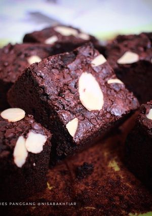 Foto resep Brownies Panggang (tanpa mikser)