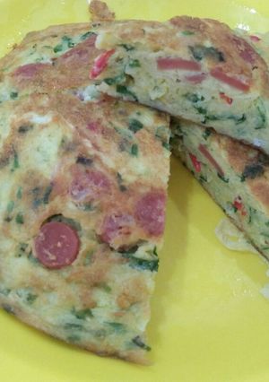 Foto resep Telur Dadar Kentang Special