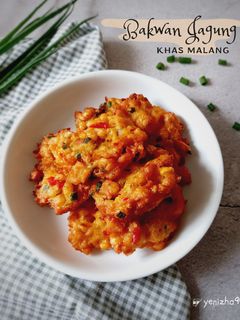 Foto resep Bakwan Jagung Kampung/Dadar Jagung Khas Malang