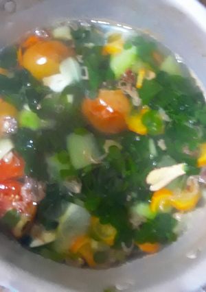 Foto resep Sayur bening daun kelor