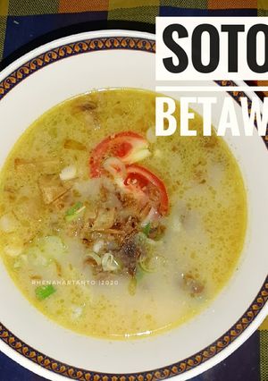 Foto resep Soto Betawi Daging Sapi Tanpa Santan