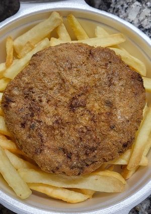 Una foto de Hamburguesa XL caseras sin gluten