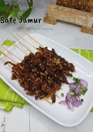 Foto resep Sate Jamur