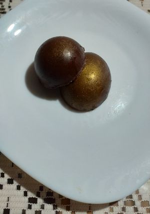 Una foto de Bombones de chocolate
