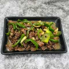 A picture of Beef yakiniku ala hokben.