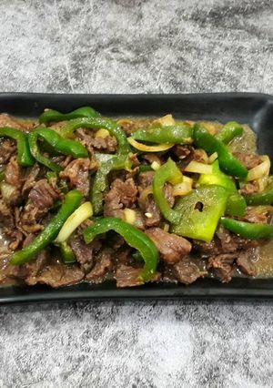 Foto resep Beef yakiniku ala hokben
