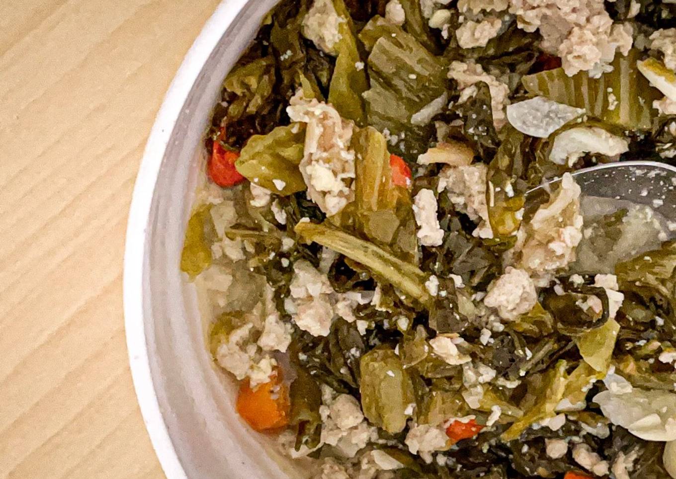 Sayur Asin Cah Babi