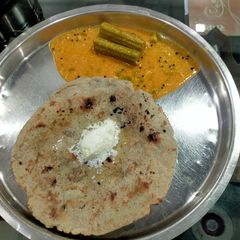 A picture of Bajra Roti.