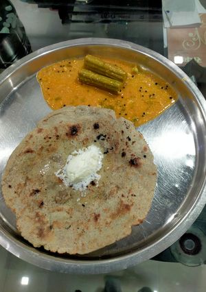 A picture of Bajra Roti.