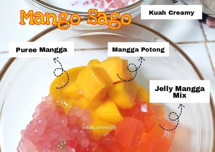 Mango Sago Dessert dari Tiongkok