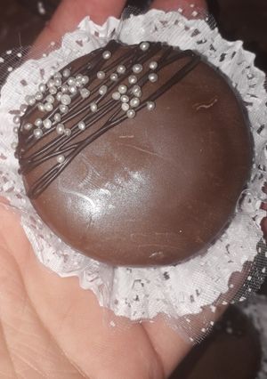 صورة لوصفة حلوى بريستيج محشية بالكاراميل