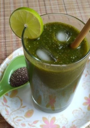 A picture of Healthy Spinach Juice.