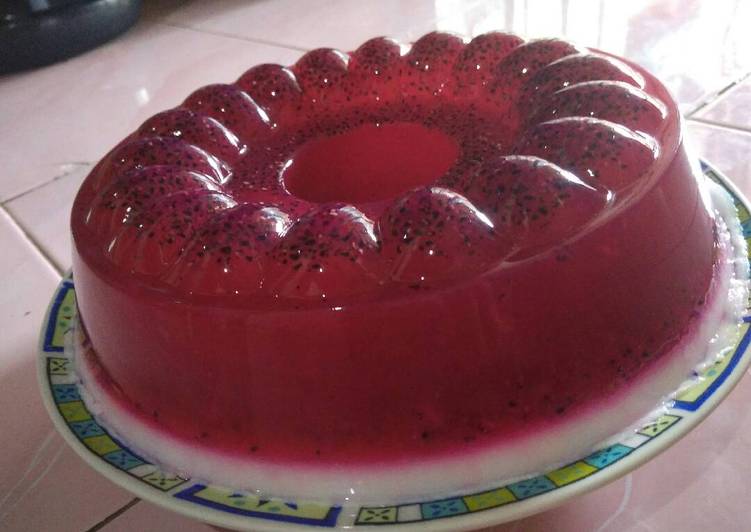 Agar buah naga