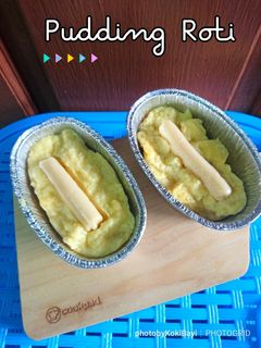 Foto resep Snack MPASI, Pudding Roti