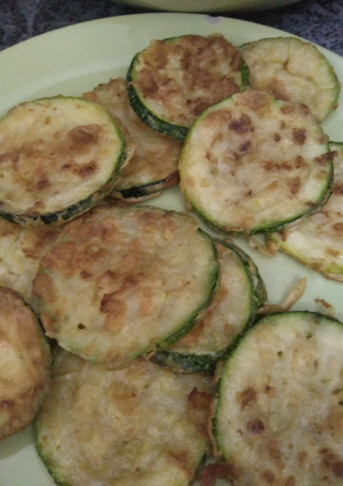 Una foto de Calabacín rebozado en Airfryer