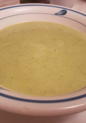 Une photo de Soupe de courgette