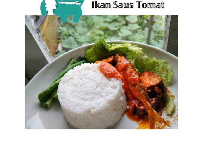 Resep Ikan Saus Tomat/ikan masak sarden Anti Gagal