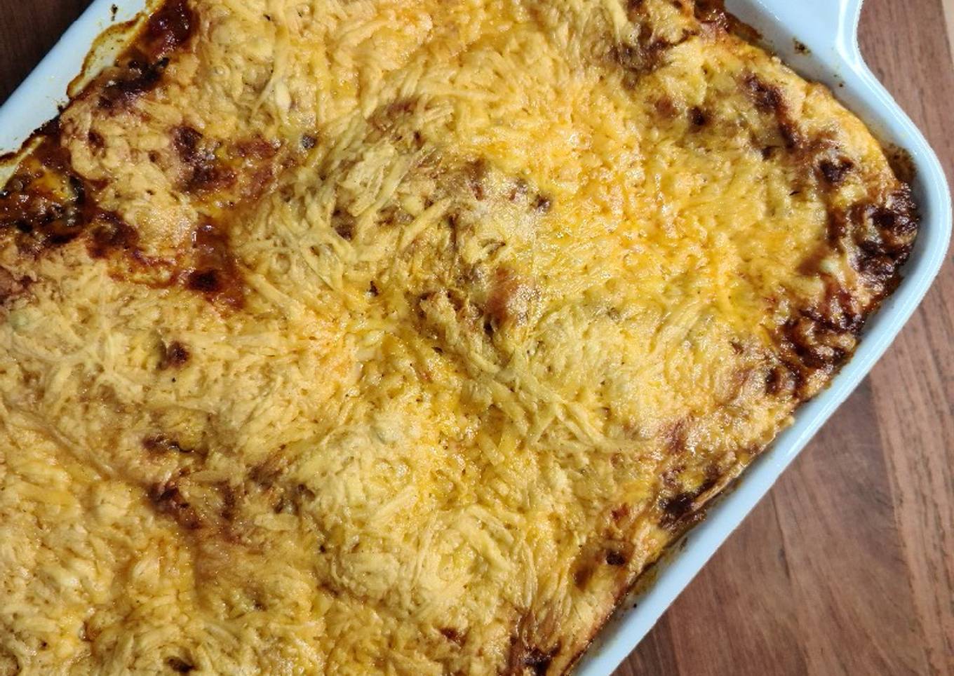 Homemade lasagna
