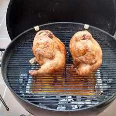 Foto principal de Pollo a la cerveza en barbacoa