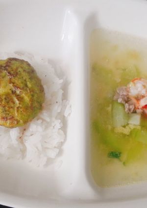 Hình của món Chả tôm rau củ cho bé.