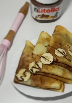 صورة لوصفة كريب حلوين