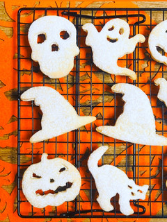 Foto di Biscotti Halloween di pasta frolla leggera