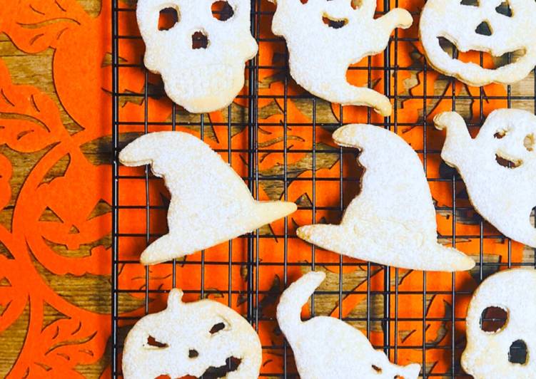 Biscotti Halloween di pasta frolla leggera